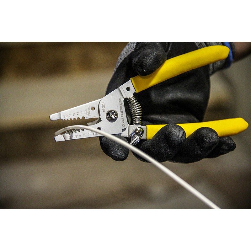 Ideal 45-220 T-Stripper Wire Stripper, Stainless Steel