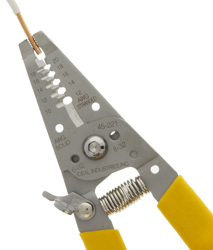Ideal 45-221 Reflex Super T-Stripper Wire Stripper, Stainless Steel