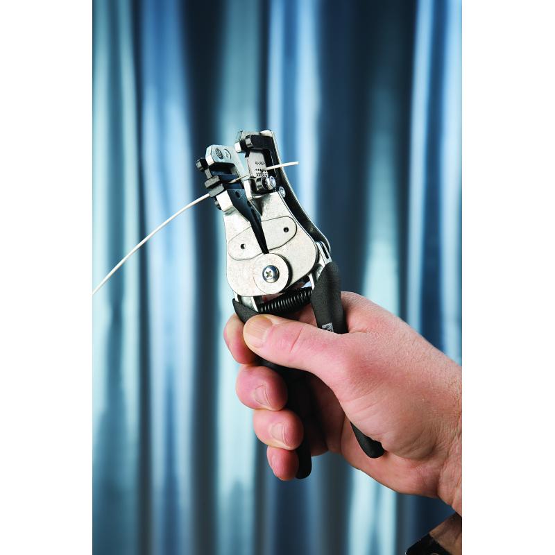 Ideal 45-635 Custom Stripmaster Lite, 16-22 AWG, Grit Pad