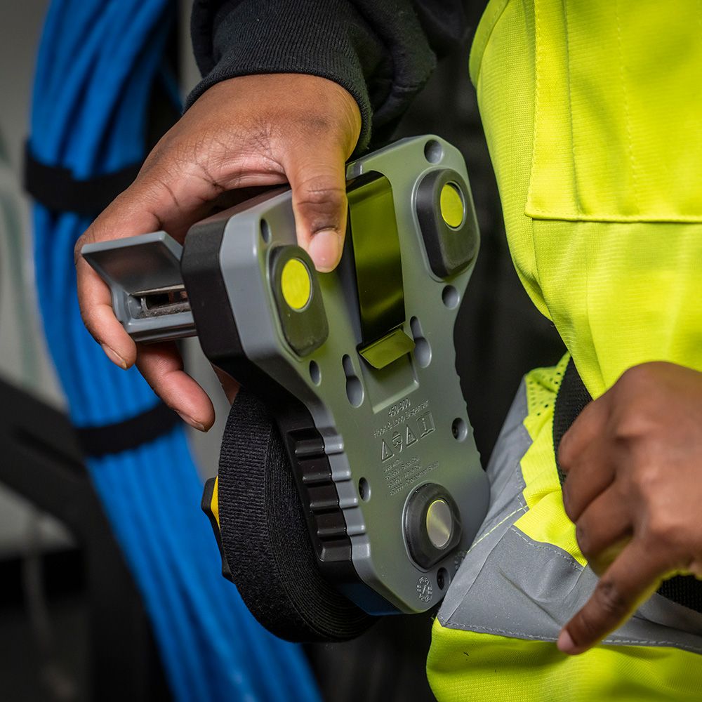 Klein Tools 450-900 Hook and Loop Tape Dispenser, Versatile Cable Ties, Custom Length