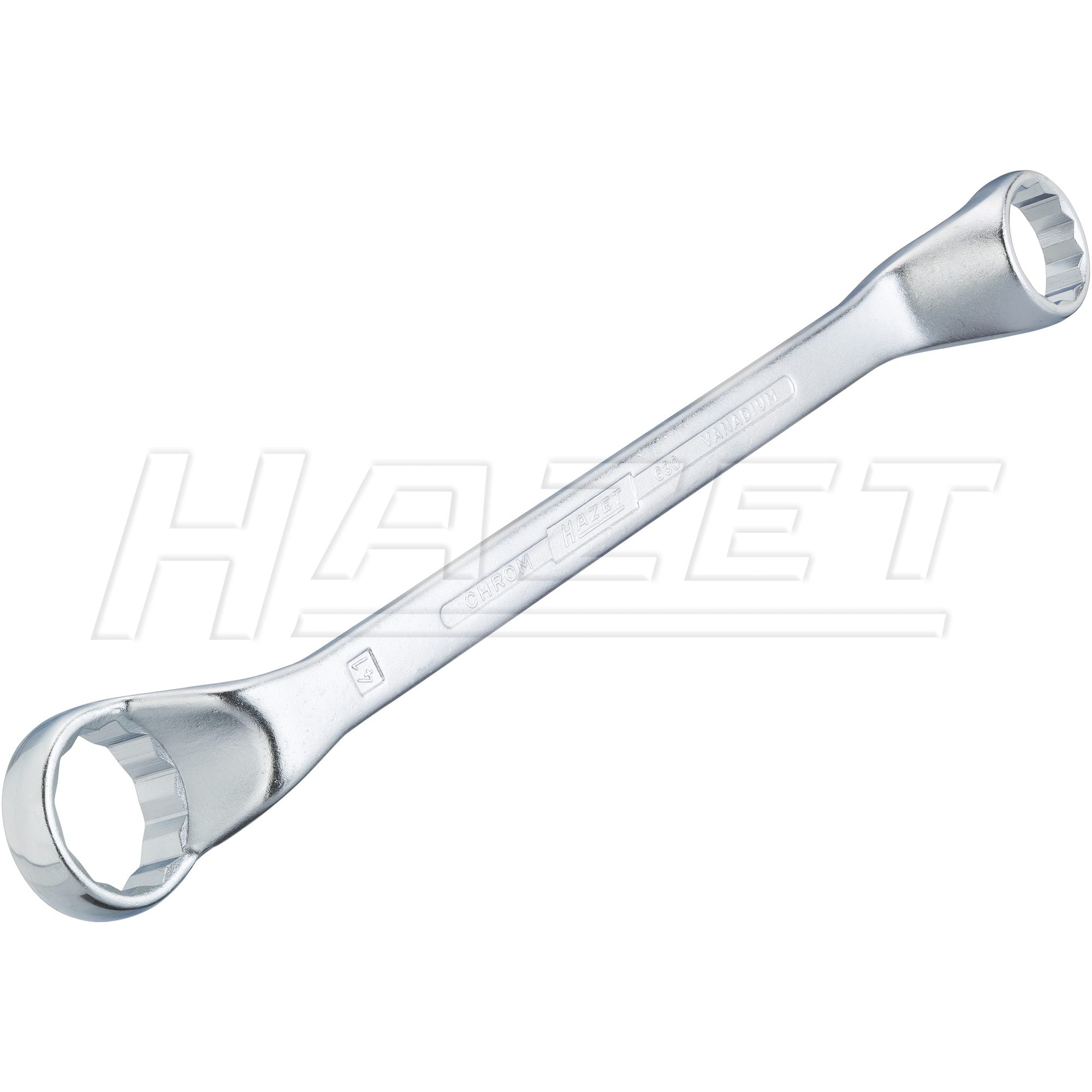 Hazet 630/8 12-Point 6 x 7 - 21 x 22 Double Box-End Wrench Set