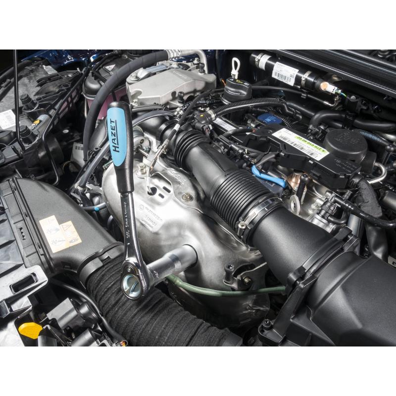 Hazet 4680-2 Lambda Probe Socket, 22mm Hex, 1/2" Square Drive