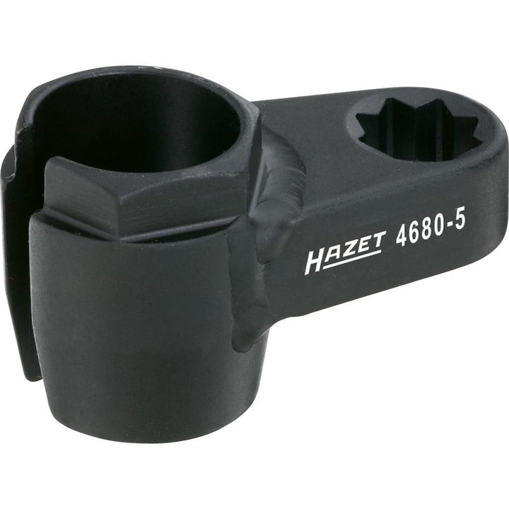 Hazet 4680-5 Lambda Probe Socket, 22mm Hex, 1/2" Double Square Drive