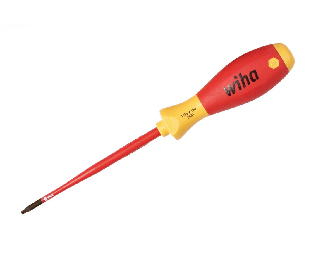 Wiha Tools 32515 Insulated SlimLine Security TORX Screwdriver, T25s x 125 mm
