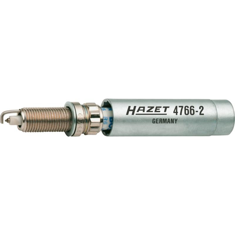 Hazet 4766-2 Spark Plug Wrench, 14mm 12-Point Profile, 3/8" Square Drive