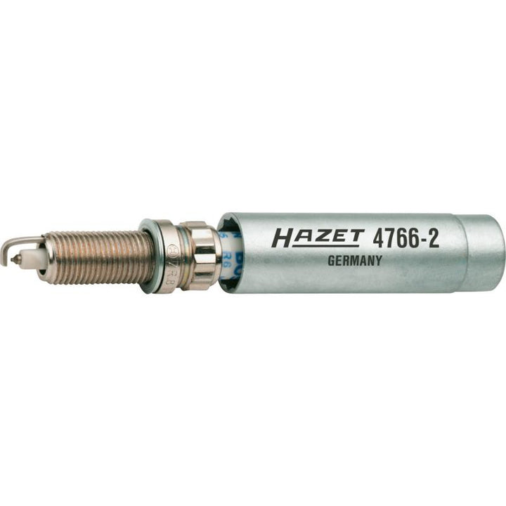Hazet 4766-2 Spark Plug Wrench, 14mm 12-Point Profile, 3/8" Square Drive