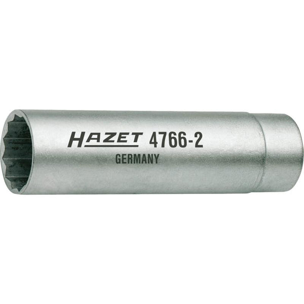 Hazet 4766-2 Spark Plug Wrench, 14mm 12-Point Profile, 3/8