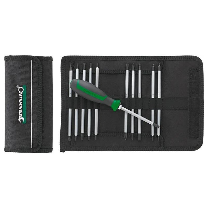 Stahlwille 96479803 Reversible Screwdriver Set, 11 Pcs