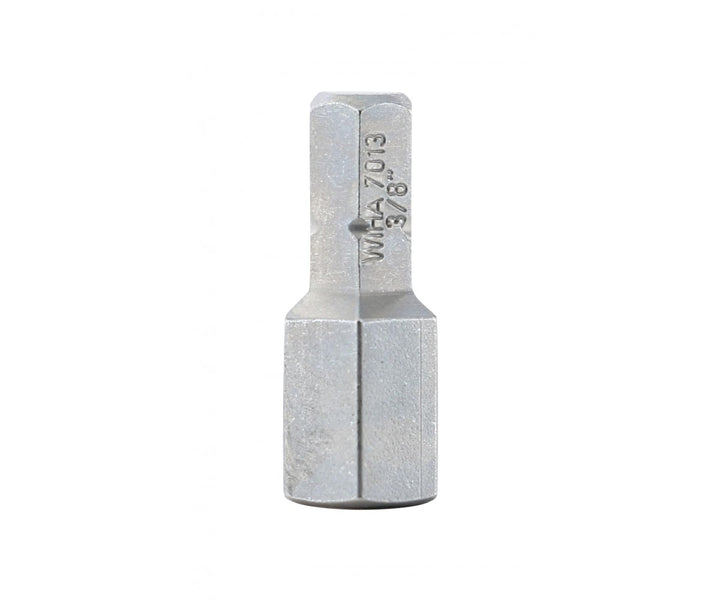 Wiha Tools 71356 Hex Inch Insert Bits, 3/8" x 25 mm, 10 Pk.
