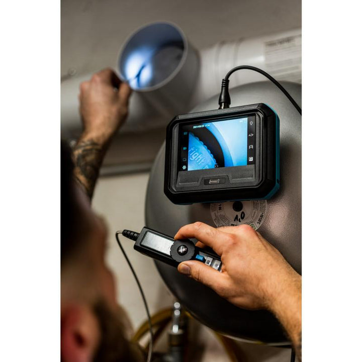 Hazet 4812-21/5AF Borescope Set Swivelling Probe, 180°, ⌀ 4.5 mm, 5 Pieces