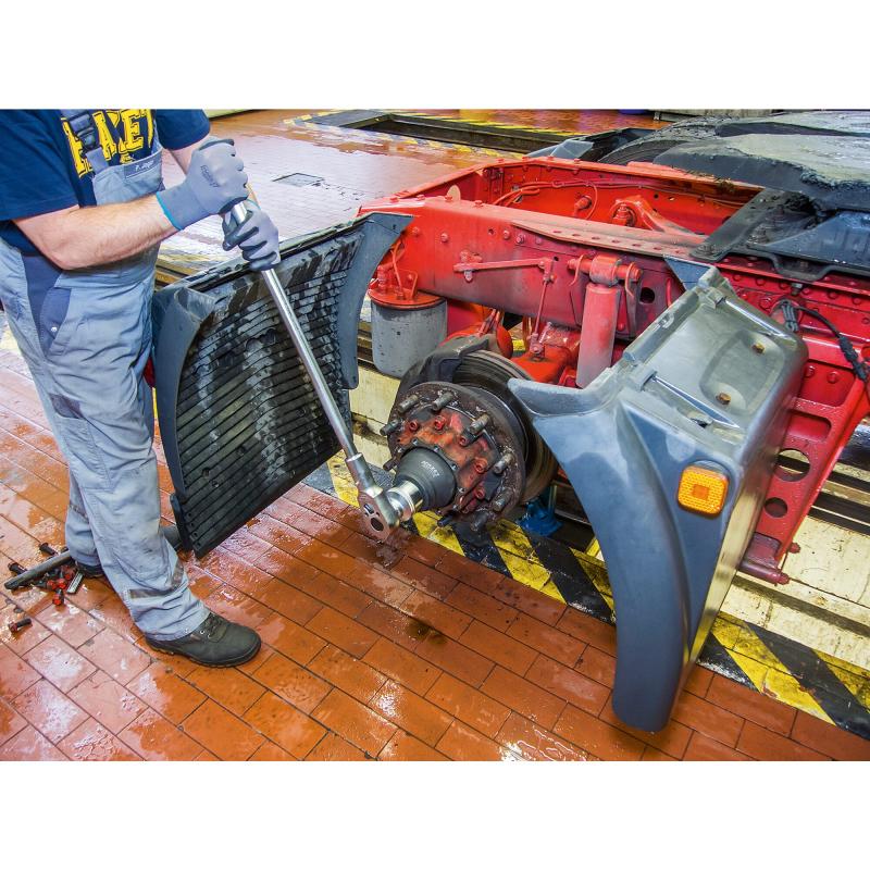 Hazet 4937-111/2 Commercial Vehicle Pin Wrench Set for Rear Axle Man, 121mm, 2 Pieces