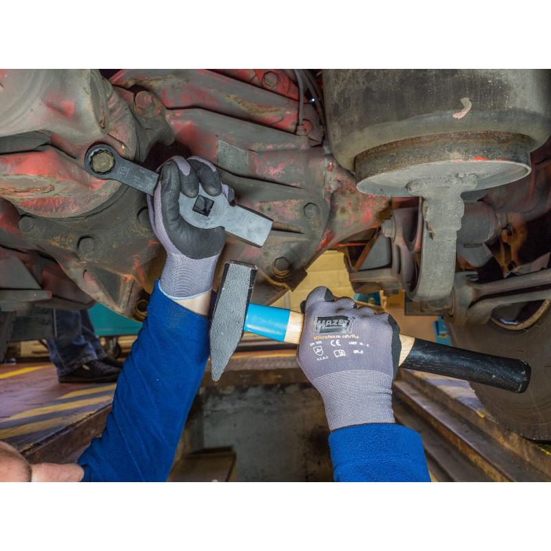 Hazet 4937-21 Box-End Wrench - Striking Face Pattern with 2 Striking, 21mm