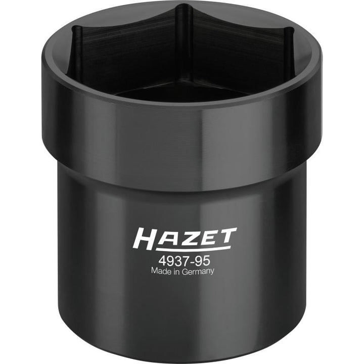 Hazet 4937-95 Commercial Vehicle Oil Caps / Axle Nut Sockets, 95mm