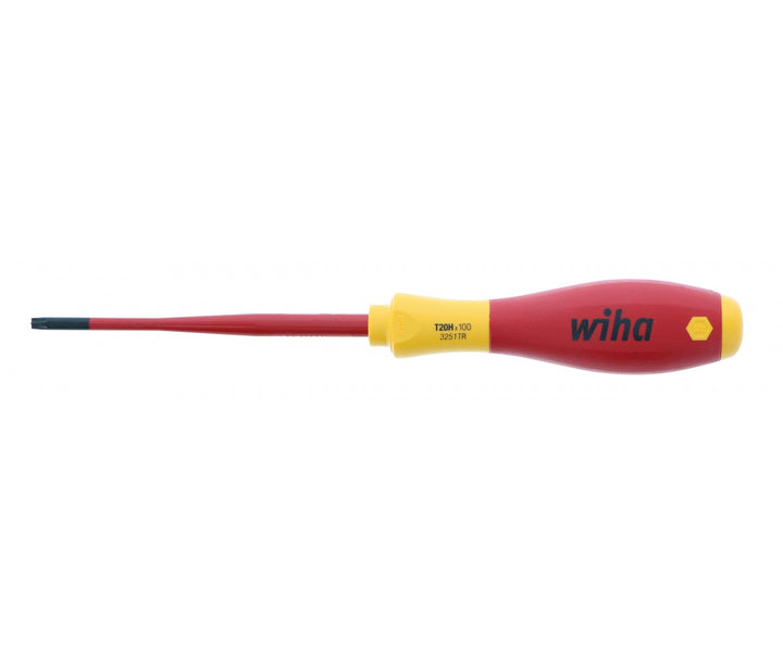 Wiha Tools 32514 Insulated SlimLine Security TORX Screwdriver, T20s x 100 mm