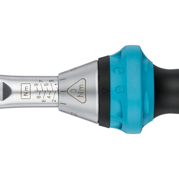 Hazet 5107-3CT Torque Wrench, 1-9 Nm, 6.3mm (1/4") Square