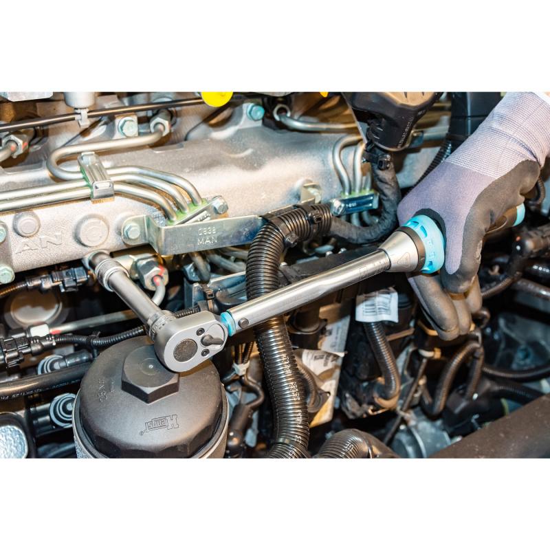 Hazet 5120-3CT Torque Wrench, 10-60 Nm, 12.5mm (1/2") Square