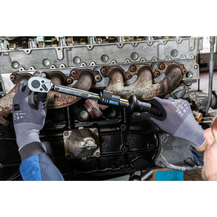 Hazet 5121-2CLT Torque Wrench, 20-120 Nm, 12.5 (1/2") Square