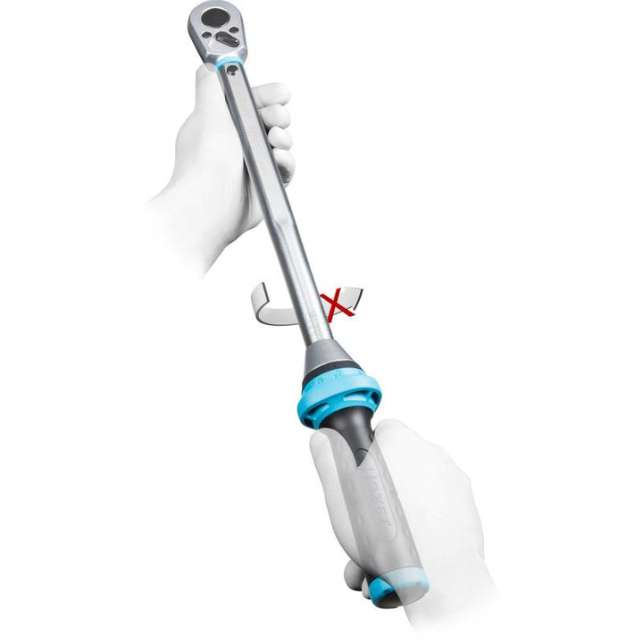 Hazet 5143-3CT Torque Wrench, 100-400 Nm, 12.5mm (1/2") Square