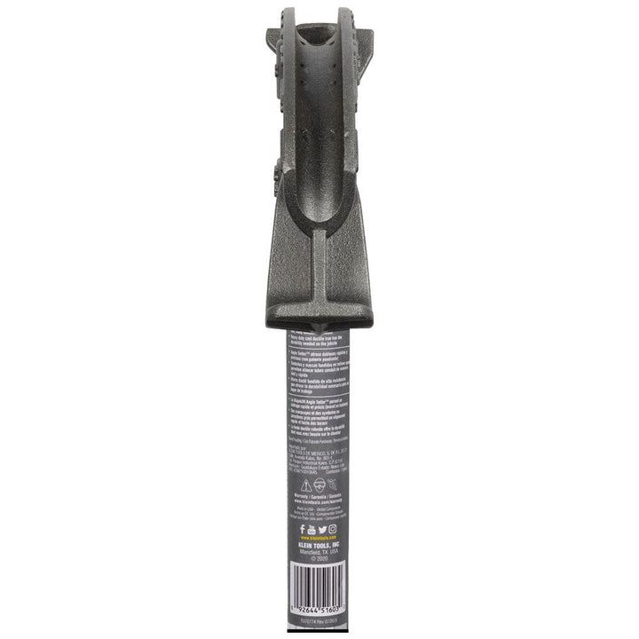 Klein Tools 51604 Iron Conduit Bender 3/4-Inch EMT with Angle Setter