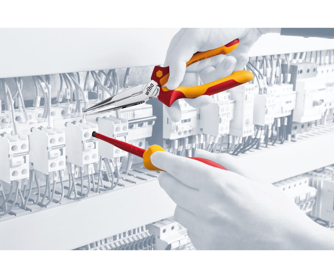 Wiha Tools 32869 Insulated Pliers / Cutters / SlimLine Screwdriver Set, 14 Pc.