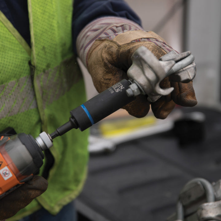 Klein Tools 66010 2-In-1 Impact Socket Set, 6-Piece