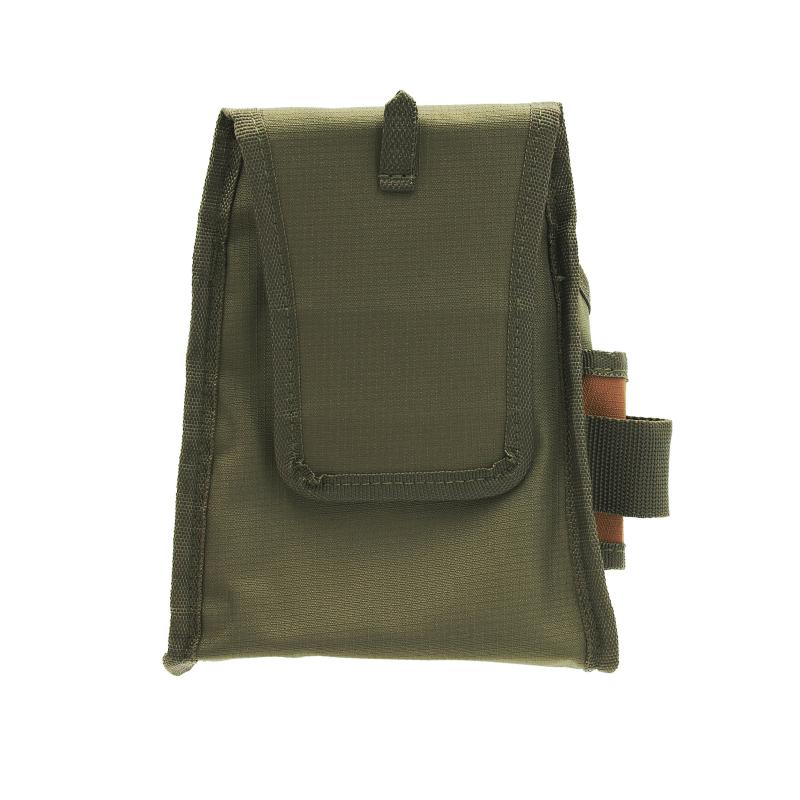 Bucket Boss 54160 Fastener Tool Pouch with FlapFit in Brown, 54160, Green