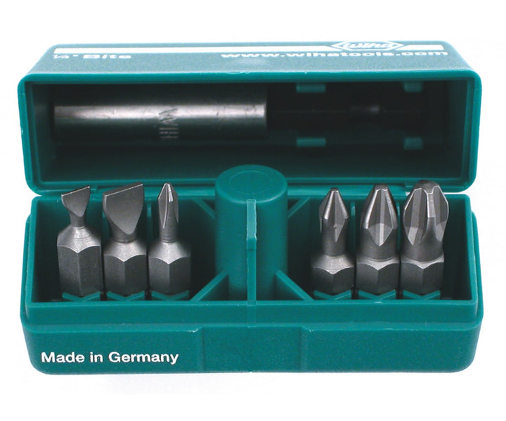 Wiha Tools 71198 7 Piece Slotted and Phillips Pokitpak Insert Set