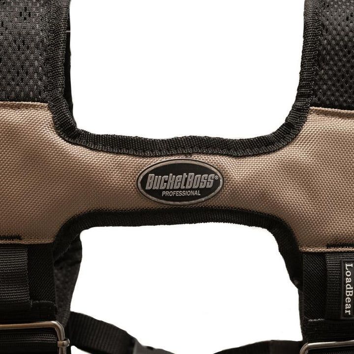 Bucket Boss 55185-TN Tan Framer's Tool Belt with Suspenders.