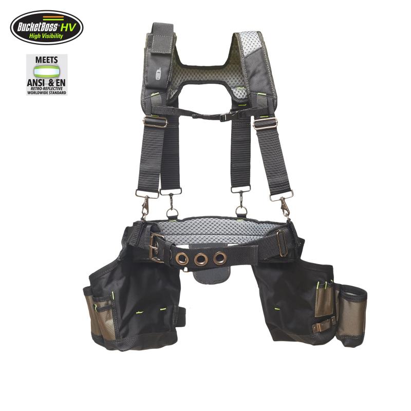 Bucket Boss 55205-HV Pro Hi-Vis Contractor's Suspension Rig.