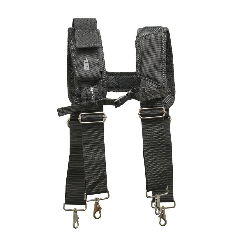 Bucket Boss 57100 Ballistic Tool Belt with Suspenders.