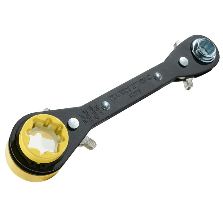 Klein Tools KT155T 6-in-1 Lineman's Ratcheting Wrench