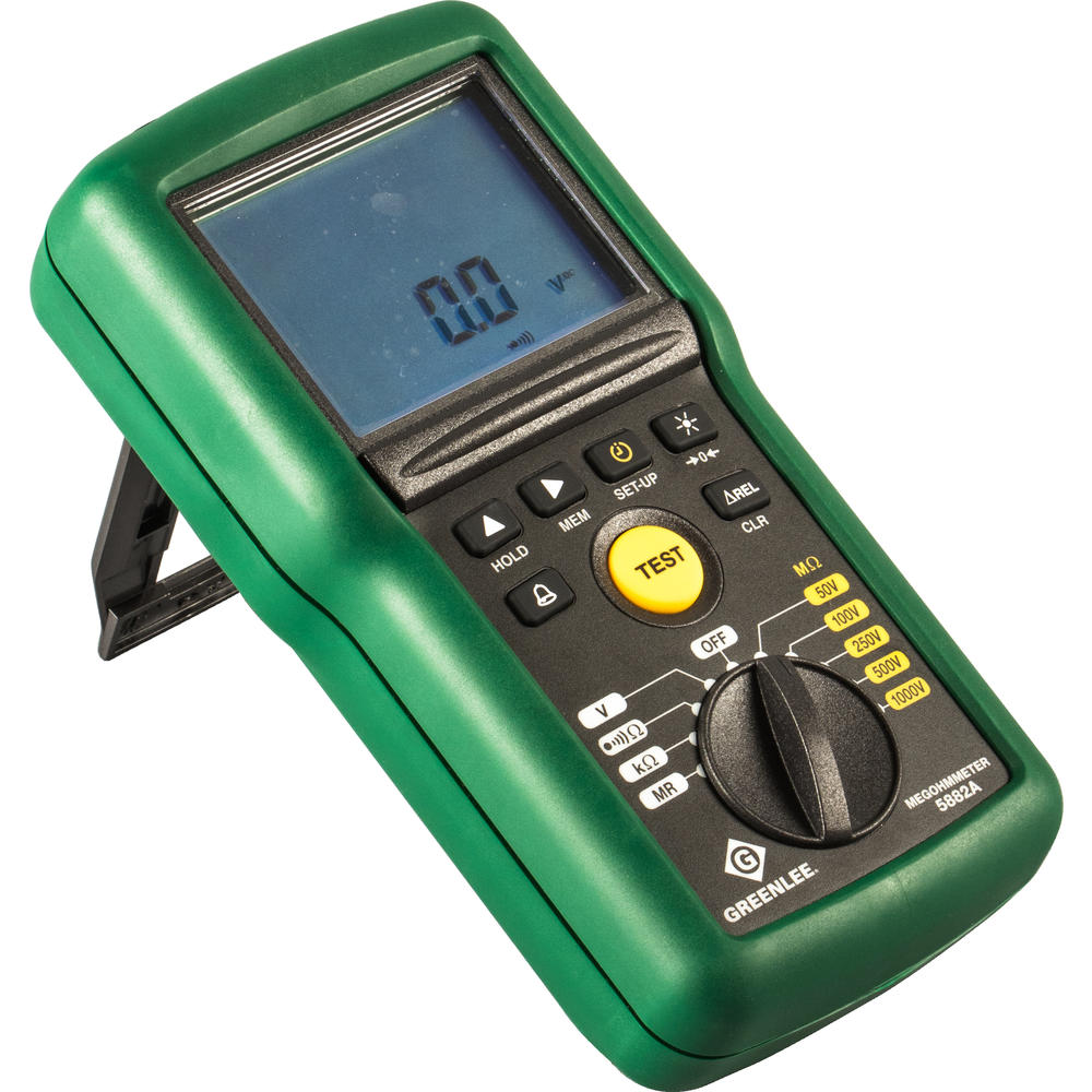 Greenlee 5882A-C Calibrated 1kV Megohmmeter/Insulation Tester