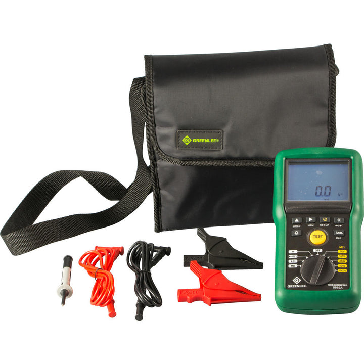 Greenlee 5882A-C Calibrated 1kV Megohmmeter/Insulation Tester