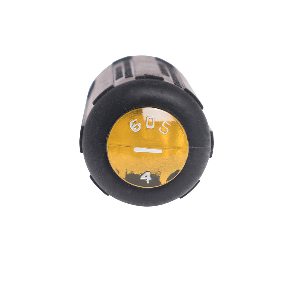 Klein Tools 605-4 1/4-Inch Cabinet Tip Screwdriver Heavy Duty 4-Inch Round Shank