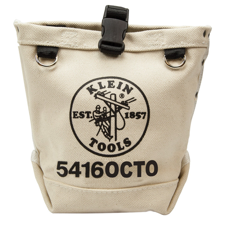Klein Tools 5416OCTO Canvas Bull-Pin and Bolt Bag, Connection Points