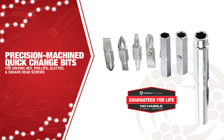 Southwire SD12N1 12-IN-1 Multi-Bit Screwdriver