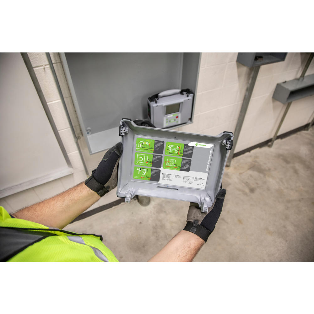 Greenlee 5990A-C Megohmmeter, 5kV, Calibrated / Insulation Tester