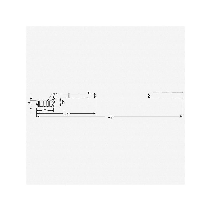 Stahlwille 42020030 Heavy duty ring Spanner 30 mm