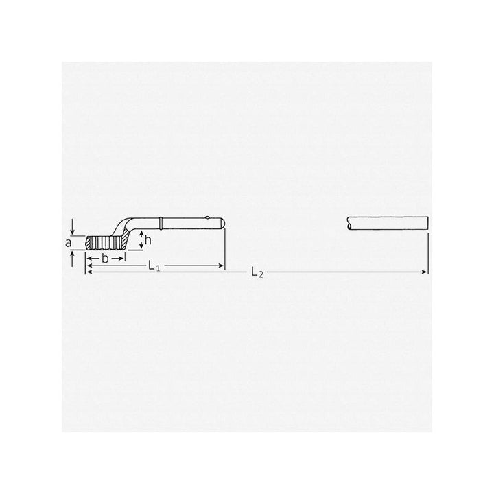 Stahlwille 42020030 Heavy duty ring Spanner 30 mm