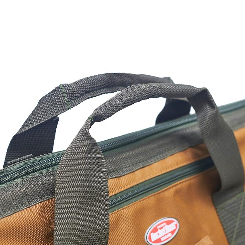 Bucket Boss 60020 Gatemouth 16 Tool Bag, Brown 37 Pockets