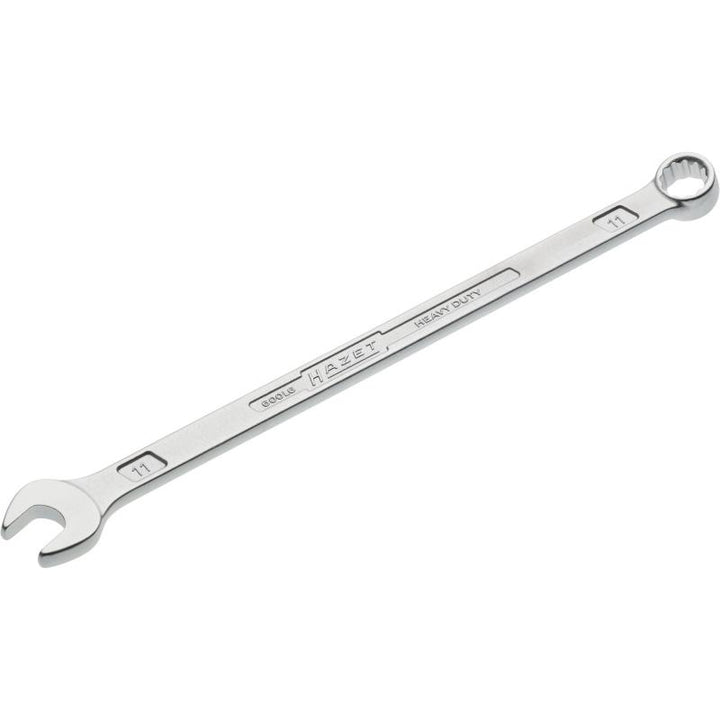 Hazet 600LG-11 Combination Wrench, Extra Long, Slim Design, 11mm
