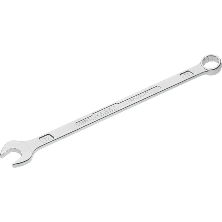 Hazet 600LG-22 Combination Wrench, Extra Long, Slim Design, 22mm