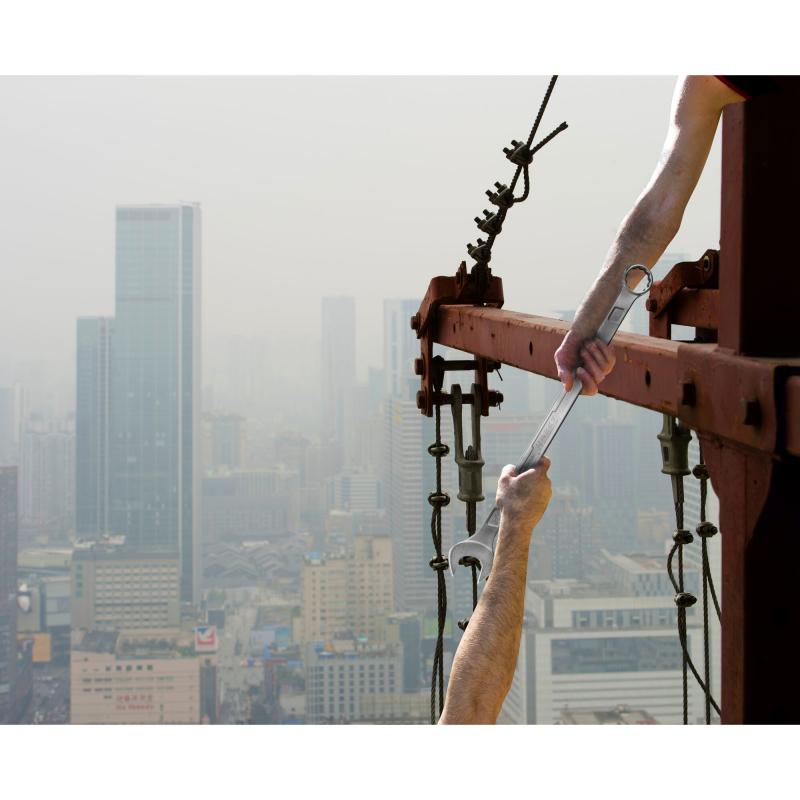 Hazet 600LG-27 Combination Wrench, Extra Long, Slim Design, 27mm