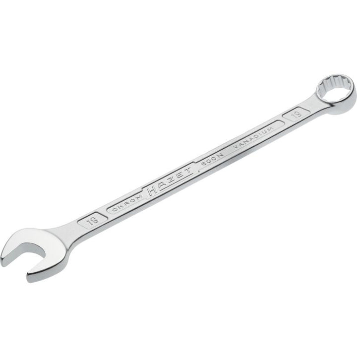 Hazet 600N-19 Combination Wrench, 12-Point, 19mm