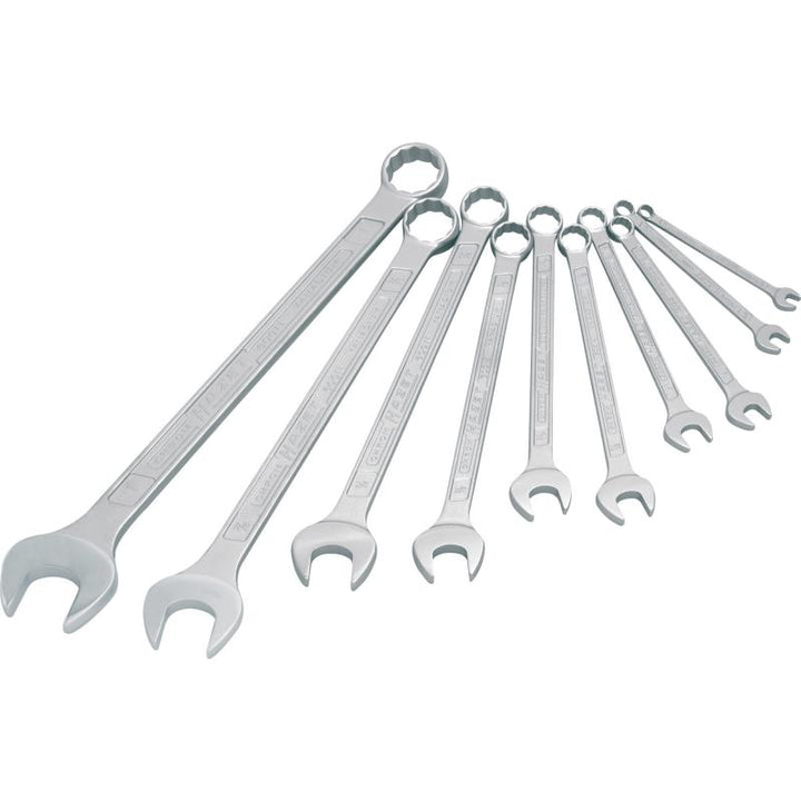 Hazet 600NA/10 Combination Wrench Set, 12-Point, 10 Pieces