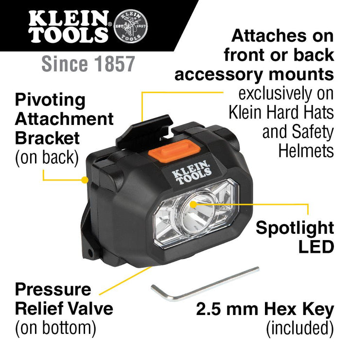 Klein Tools 60156 Intrinsically Safe LED Headlamp