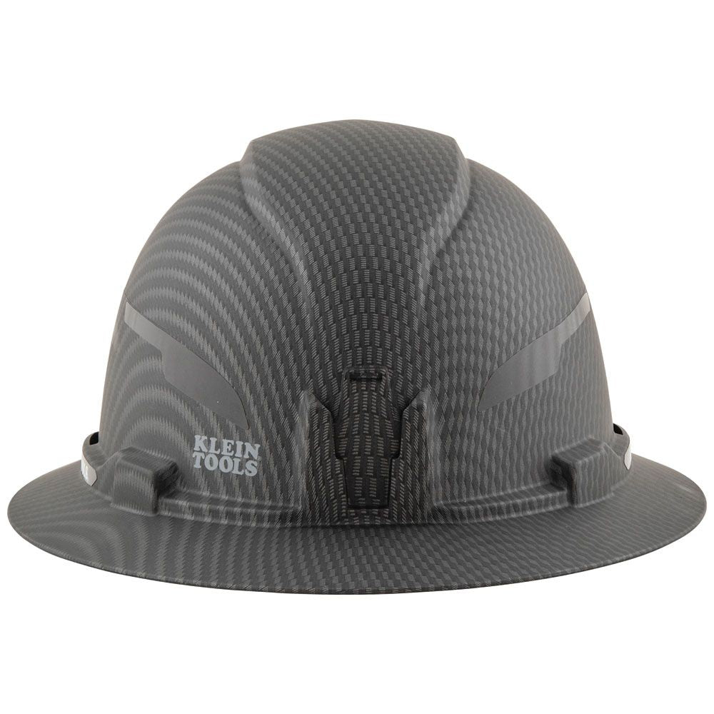 Klein Tools 60345 Hard Hat, Premium KARBN, Non-Vented Full Brim, Class E
