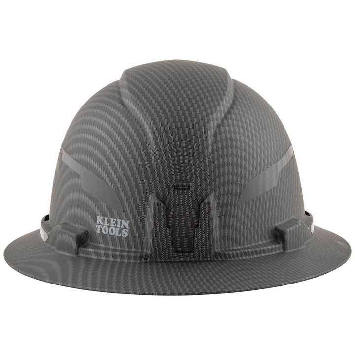 Klein Tools 60345 Hard Hat, Premium KARBN, Non-Vented Full Brim, Class E