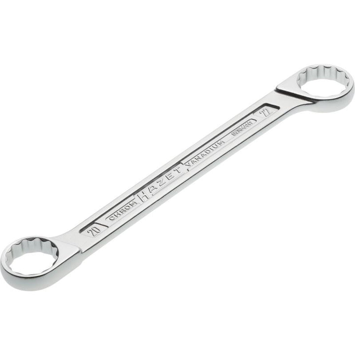 Hazet 610N-20X22 Double Box-End Wrench, 12-Point, 20x22mm