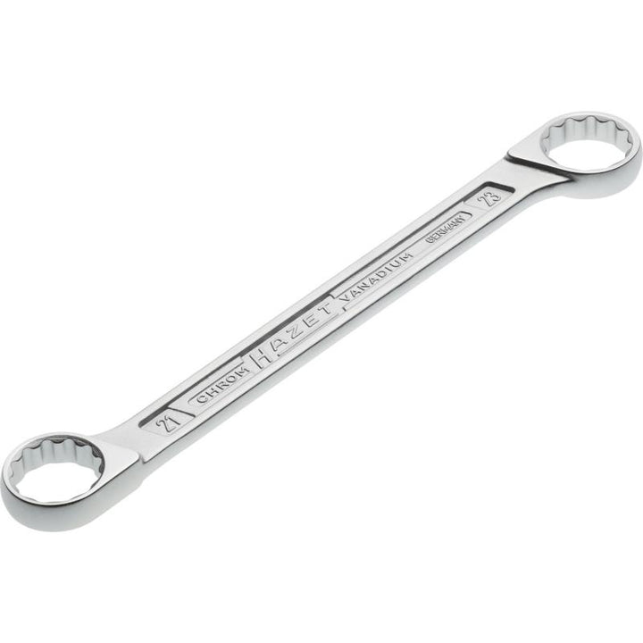 Hazet 610N-21X23 Double Box-End Wrench, 12-Point, 21x23mm